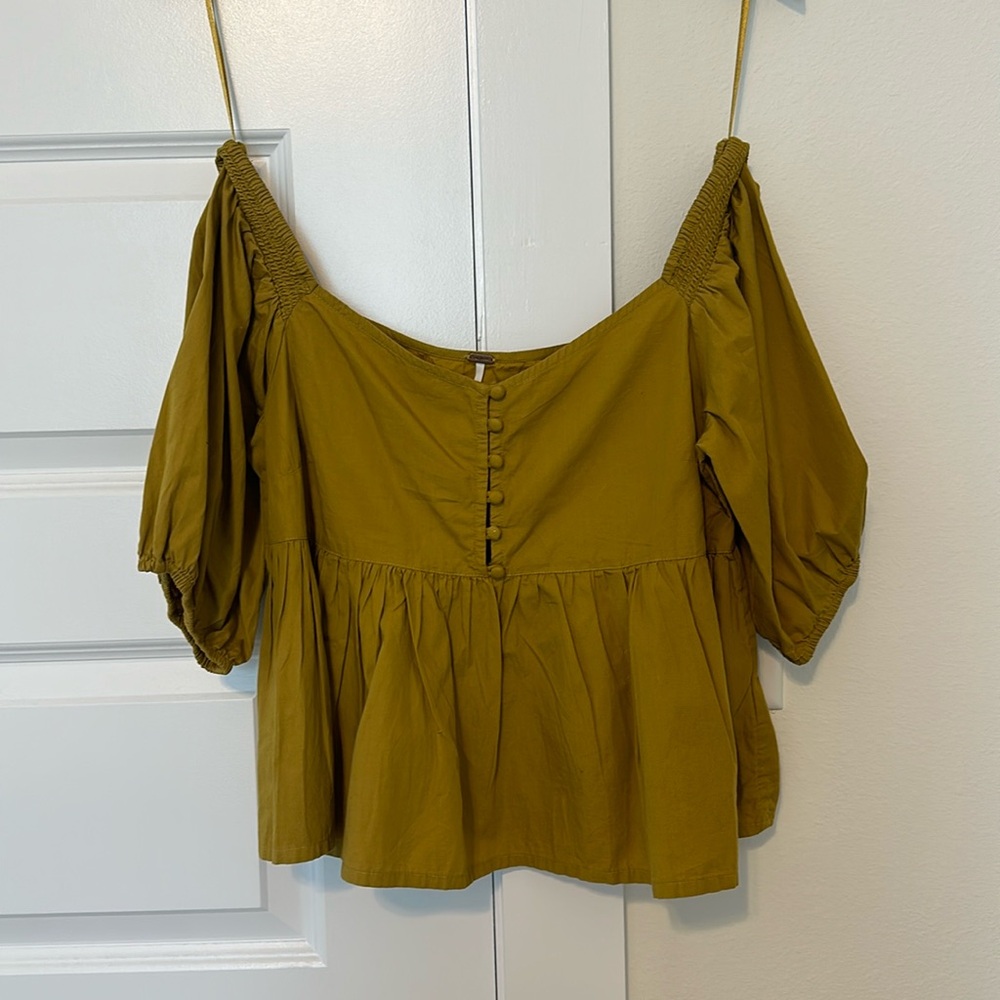 Off the shoulder FP top